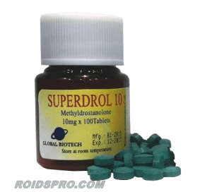 Superdrol 10 for sale | Methasterone 10 mg x 100 tablets | Global Anabolics